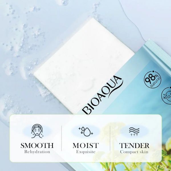 Rejuvenating and tone-evening face sheet mask with sea fennel